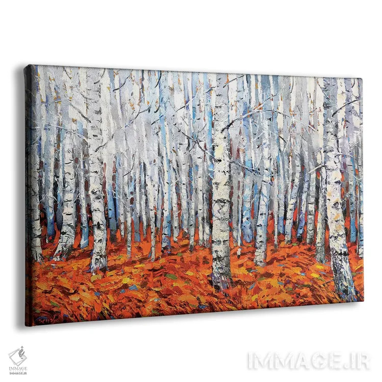 تابلو در جنگل غان اثر دمیتری اسپیروس - نمای پرسپکتیو محصول