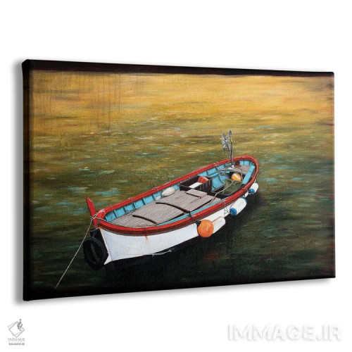 تابلو قایق پورتوفینو (ایتالیا) اثر دانا مککلار - نمای پرسپکتیو محصول