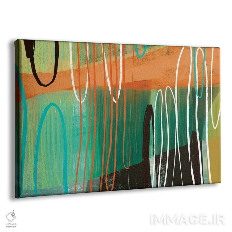 تابلو در محدوده (یا در چشمانداز) اثر دلورس ناسکرنت - نمای پرسپکتیو محصول