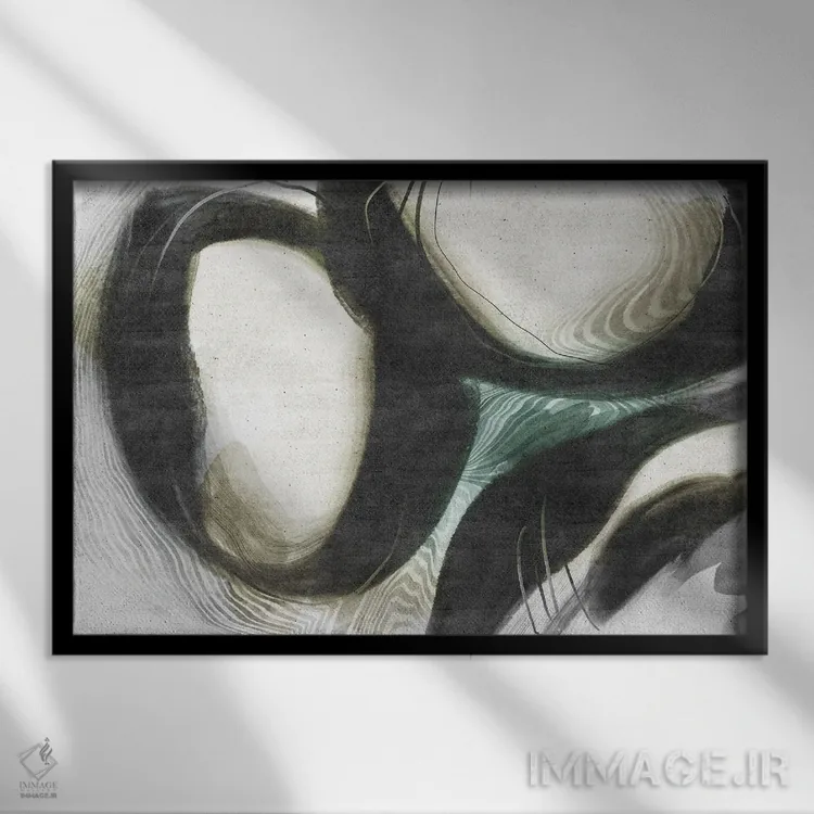 تابلو آگاهی اثر دلورس ناسکرنت - نمای قابدار مشکی