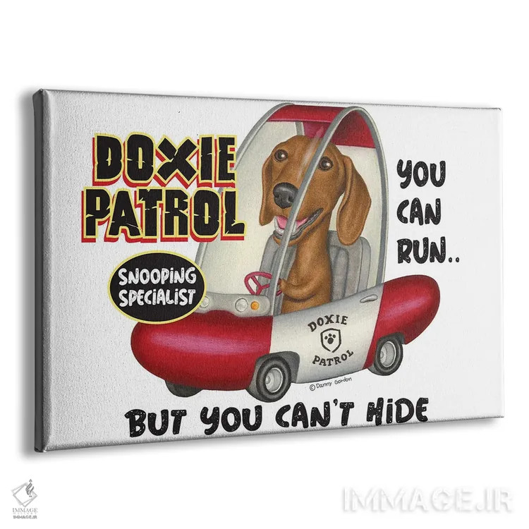 تابلو گشت داخی (داشهوند) اثر دنی گوردون - نمای پرسپکتیو محصول