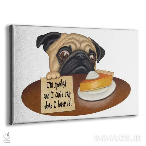 تابلو پاگ: من لوسم اثر دنی گوردون - نمای پرسپکتیو محصول