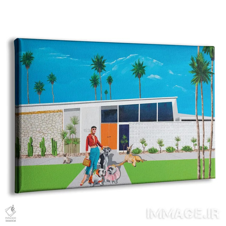 تابلو کانی اثر دن نلسون - نمای پرسپکتیو محصول