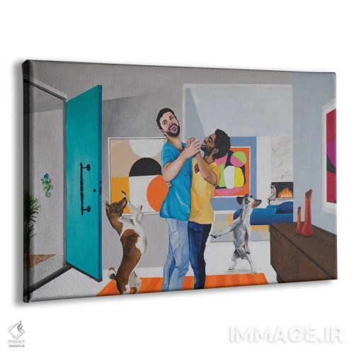 تابلو جشن اثر دن نلسون - نمای پرسپکتیو محصول