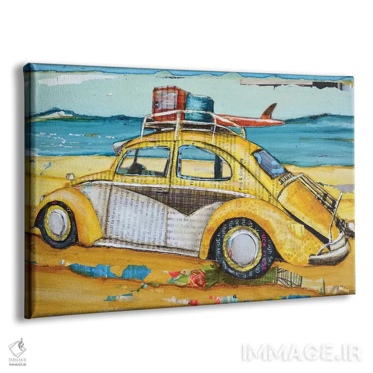 تابلو ماشین عشقی اثر دنی فیلیپس - نمای پرسپکتیو محصول