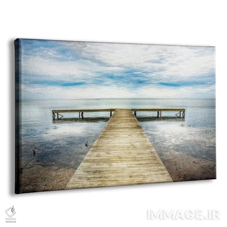 تابلو کنار اسکله ۲ اثر دنی هد - نمای پرسپکتیو محصول