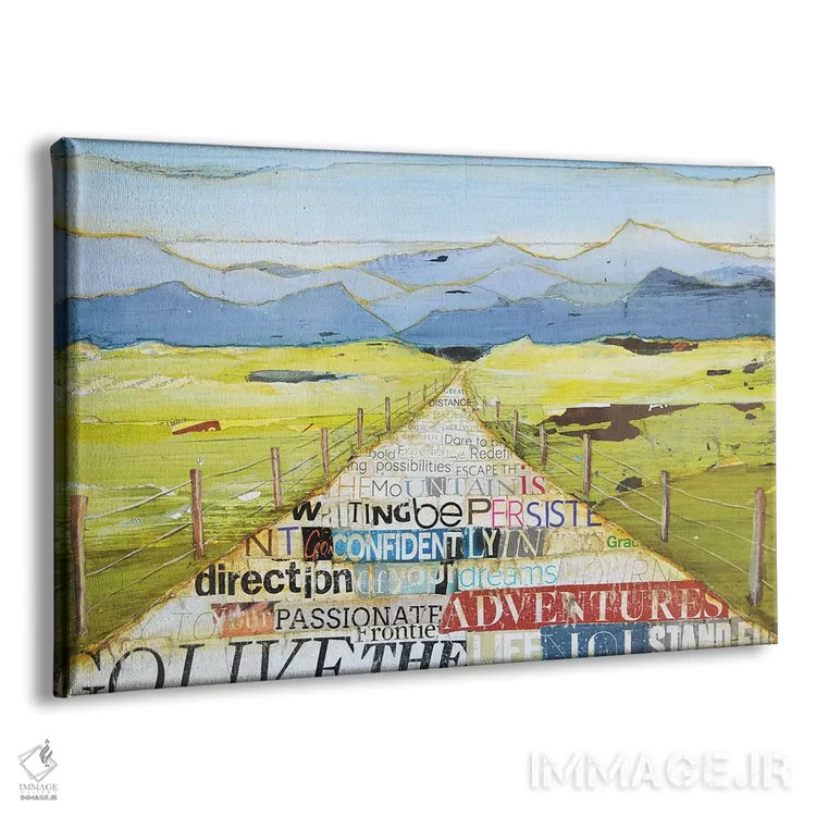 تابلو ارتفاعات بزرگ اثر دنی فیلیپس - نمای پرسپکتیو محصول