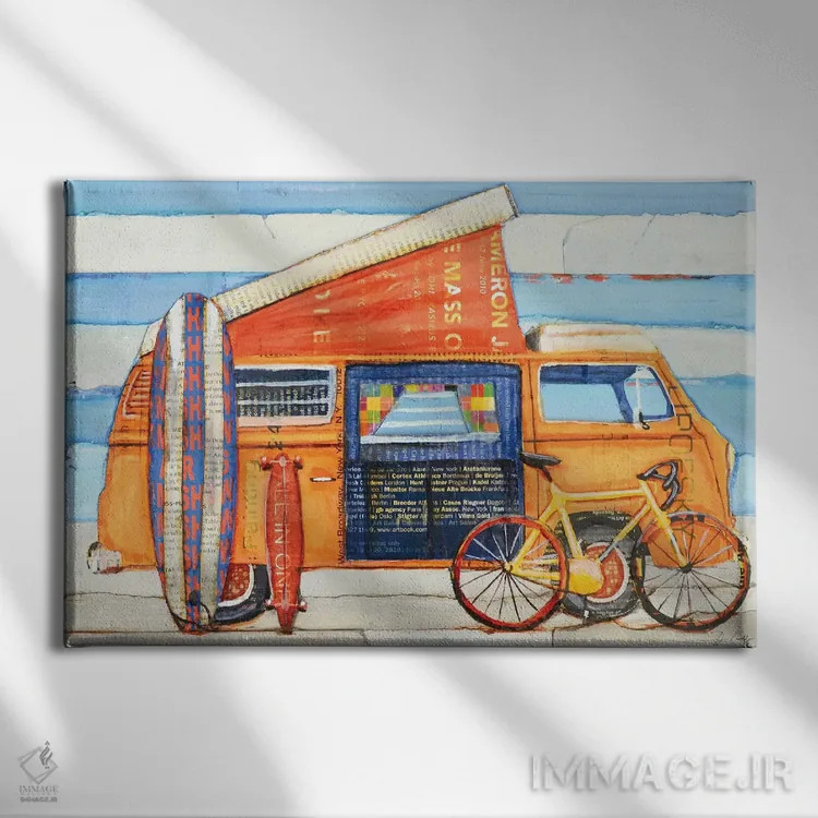 تابلو سلاحت را انتخاب کن اثر دنی فیلیپس - نمای روبهرو روی دیوار