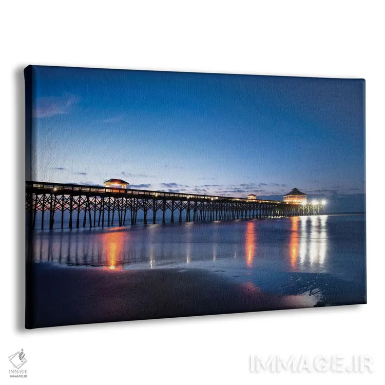 تابلو انعکاسهای اسکله ۱ اثر دنی هد - نمای پرسپکتیو محصول