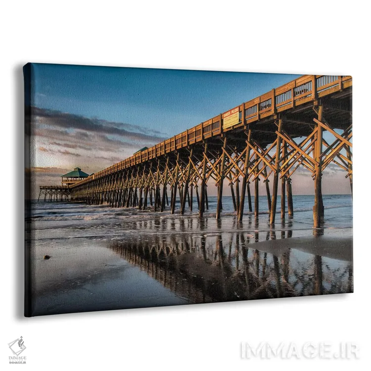 تابلو آفتاب گرفتن در ساحل فالی اثر دنی هد - نمای پرسپکتیو محصول