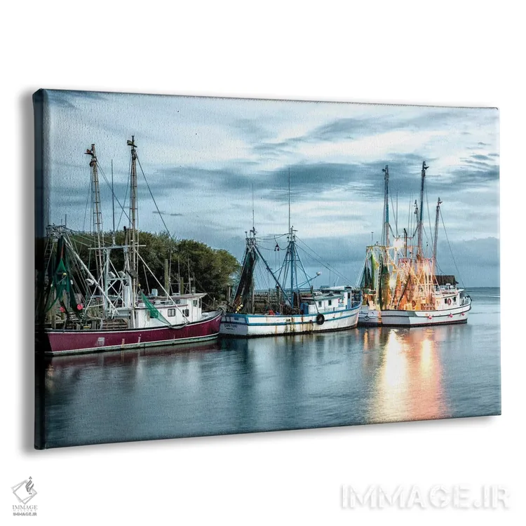 تابلو ناوگان صیادی میگو اثر دنی هد - نمای پرسپکتیو محصول