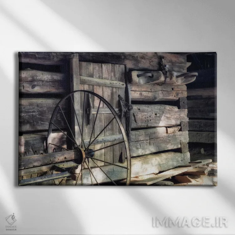 تابلو زردهٔ تخم مرغ اثر دنی هد - نمای روبهرو روی دیوار