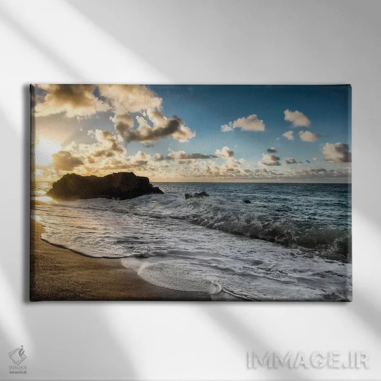 تابلو آخرین نور اثر دنی هد - نمای روبهرو روی دیوار