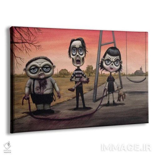 تابلو دوستان مدرسهای اثر دیینزو - نمای پرسپکتیو محصول