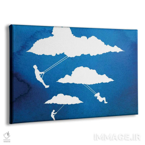 تابلو در اوج جنبوجوش اثر راب دابی - نمای پرسپکتیو محصول