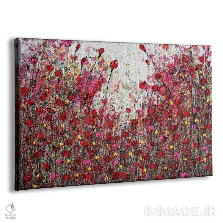 تابلو شقایقها و دوستان پنج اثر دوناتلا مارائونی - نمای پرسپکتیو محصول