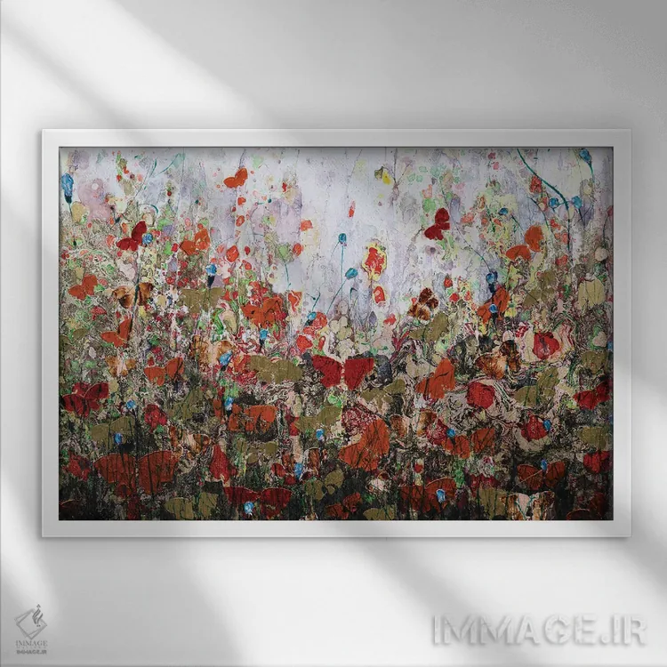 تابلو باور دارم میتوانم پرواز کنم اثر دوناتلا مارائونی - نمای قابدار سفید