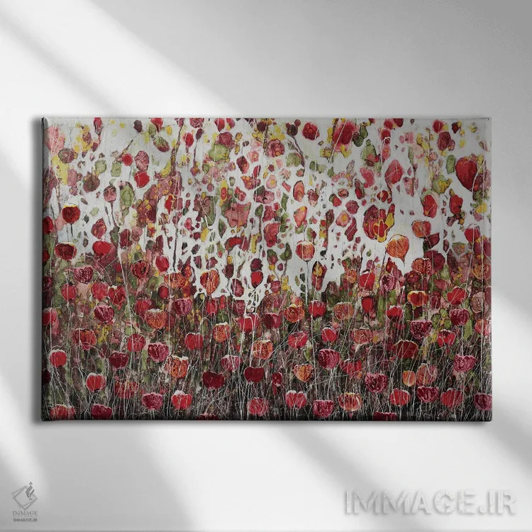 تابلو پاییز در راه است اثر دوناتلا مارائونی - نمای روبهرو روی دیوار