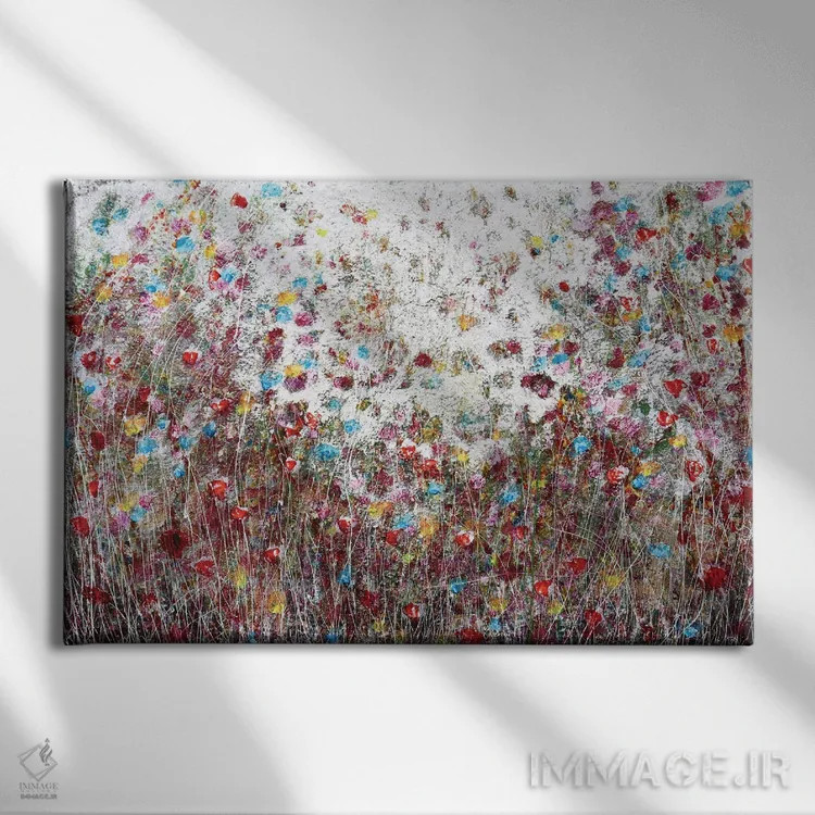 تابلو باغ ما اثر دوناتلا مارائونی - نمای روبهرو روی دیوار