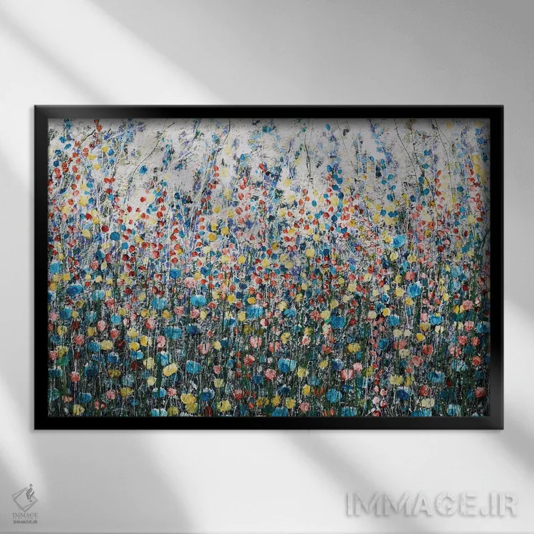 تابلو این...ما هستیم اثر دوناتلا مارائونی - نمای قابدار مشکی