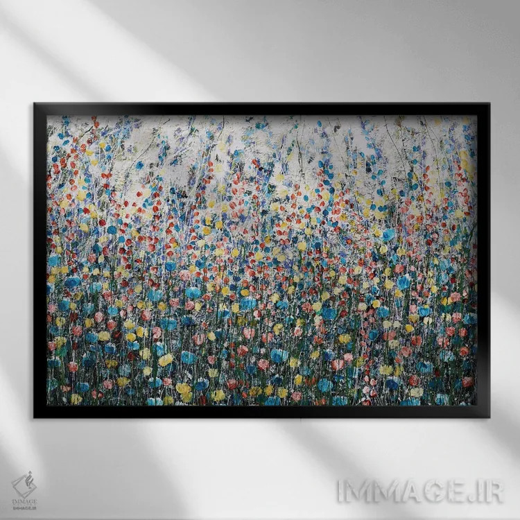 تابلو این...ما هستیم اثر دوناتلا مارائونی - نمای قابدار مشکی