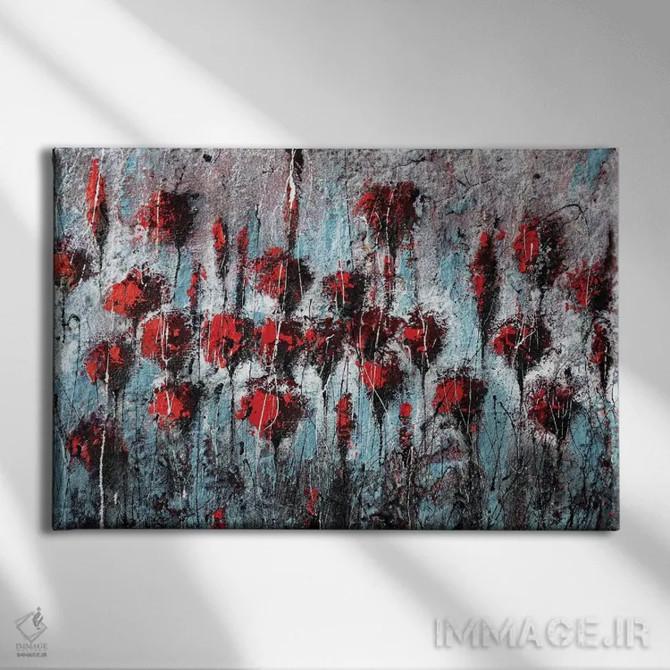 تابلو از تو متنفرم...دوستت دارم (ایتالیایی) اثر دوناتلا مارائونی - نمای روبهرو روی دیوار