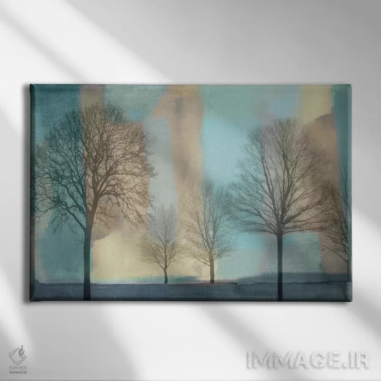 تابلو صبح مهآلود I اثر کریس دونوان - نمای روبهرو روی دیوار