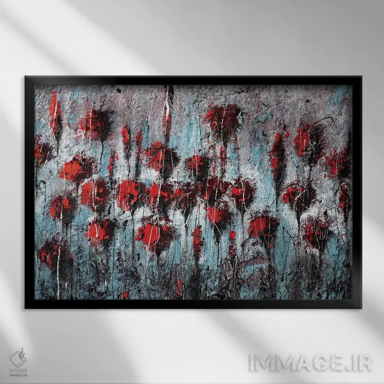 تابلو از تو متنفرم...دوستت دارم (ایتالیایی) اثر دوناتلا مارائونی - نمای قابدار مشکی
