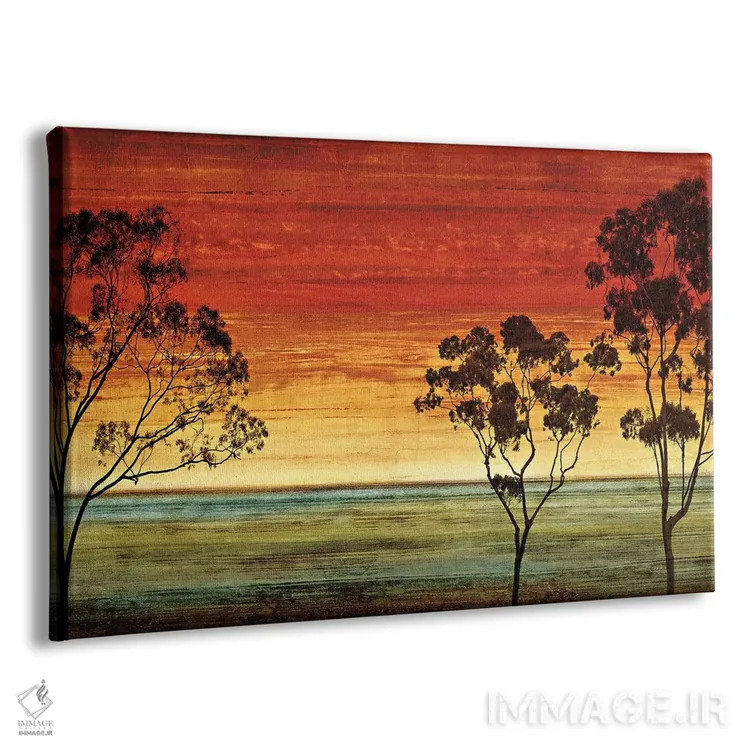 تابلو چشمانداز غروب I اثر کریس دونوان - نمای پرسپکتیو محصول