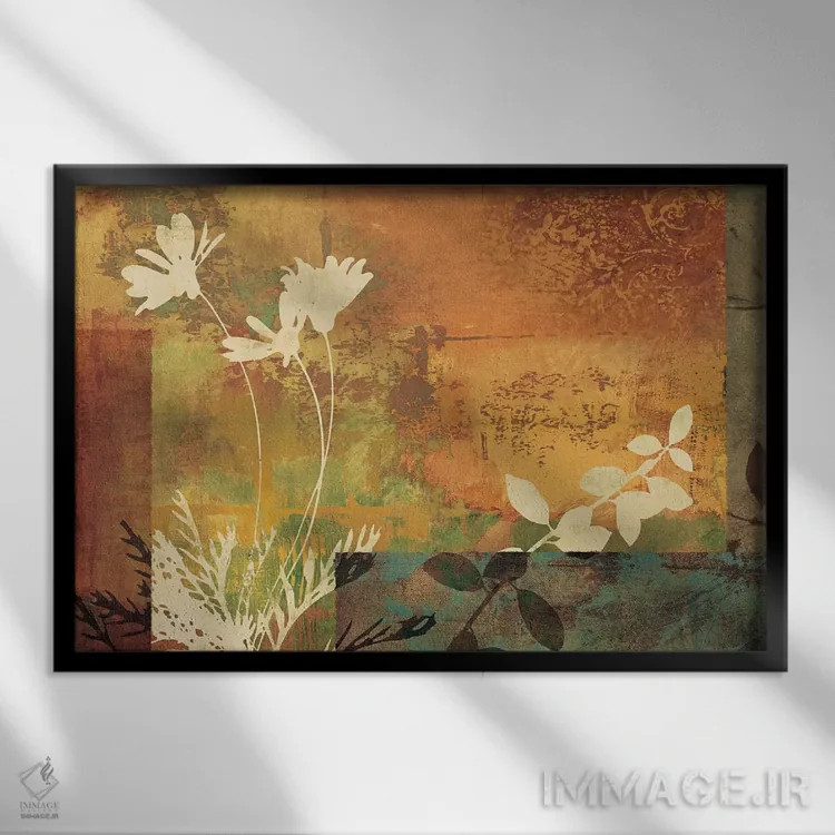 تابلو شامبالا I (مفهوم عرفانی) اثر کریس دونوان - نمای قابدار مشکی