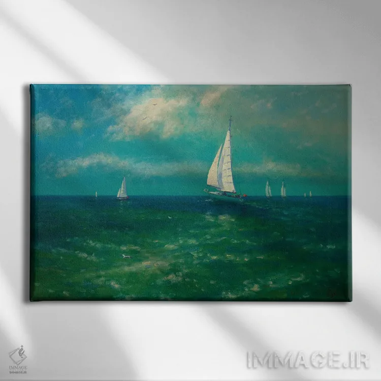 تابلو باد مساعد اثر دمیتری اولین - نمای روبهرو روی دیوار