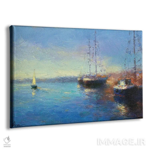 تابلو دریای زمرباور II اثر دمیتری اولین - نمای پرسپکتیو محصول