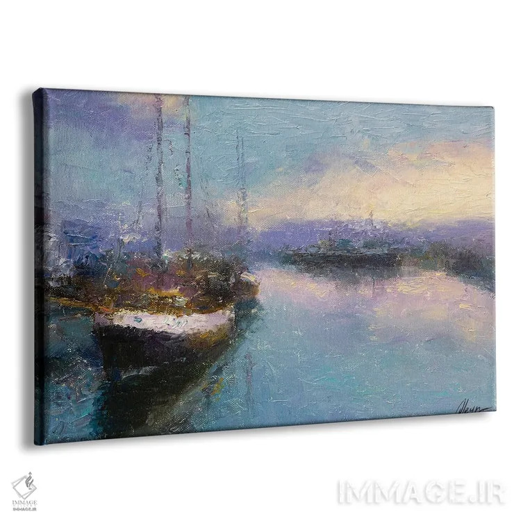 تابلو غروب XVI اثر دمیتری اولین - نمای پرسپکتیو محصول