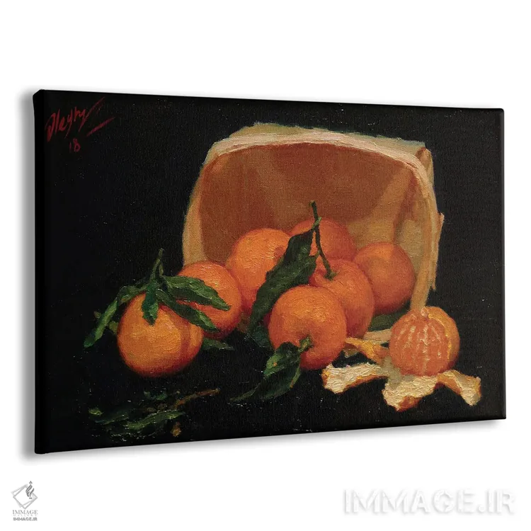 تابلو نارنگیها اثر دمیتری اولین - نمای پرسپکتیو محصول