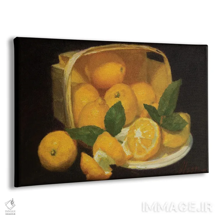 تابلو لیموها اثر دمیتری اولین - نمای پرسپکتیو محصول