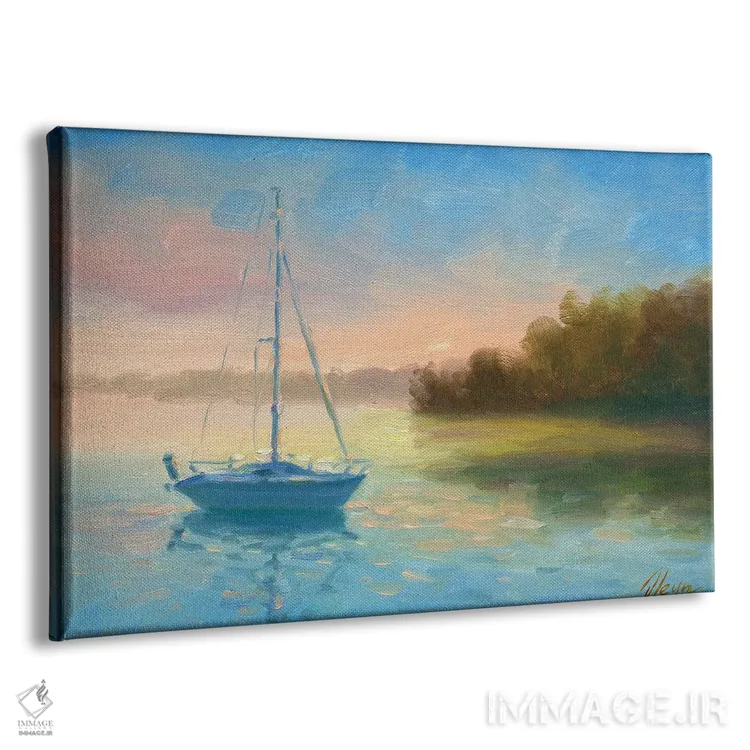 تابلو طلوع چهارم اثر دمیتری اولین - نمای پرسپکتیو محصول