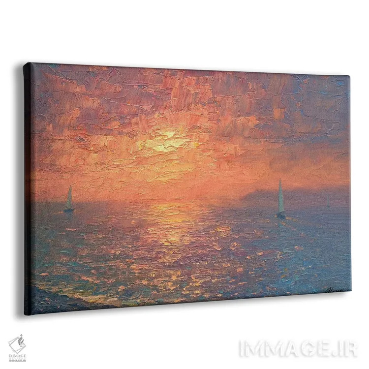 تابلو دریا نهم اثر دمیتری اولین - نمای پرسپکتیو محصول