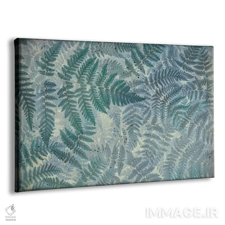 تابلو طرح سرخس بلوطی اثر دان پاولسون - نمای پرسپکتیو محصول