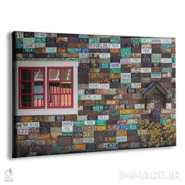 تابلو خانه پلاکخورده، کرستد بیوت، شهرستان گانیسون، کلرادو، آمریکا اثر دان پاولسون - نمای پرسپکتیو محصول