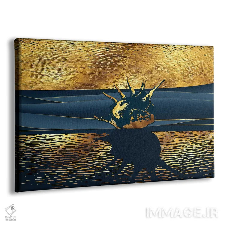 تابلو پس از غروب اثر دافنه هوراِو - نمای پرسپکتیو محصول