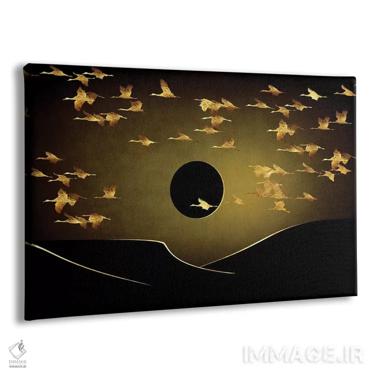 تابلو کسوف کویری اثر دافنه هوراِو - نمای پرسپکتیو محصول