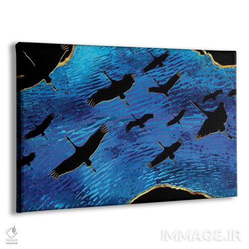 تابلو عبورهای جادویی بر فراز دریاها اثر دافنه هوراِو - نمای پرسپکتیو محصول