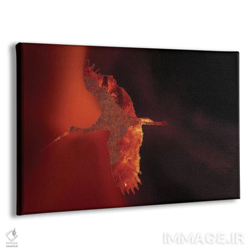 تابلو ققنوس اثر دافنه هوراِو - نمای پرسپکتیو محصول