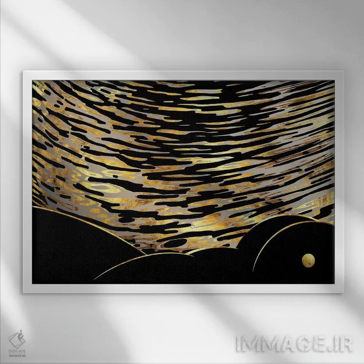 تابلو ونوس زیر آب اثر دافنه هوراِو - نمای قابدار سفید