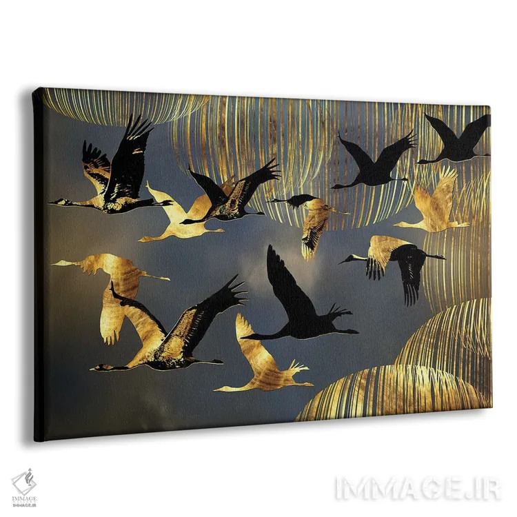 تابلو زمستان در راه است اثر دافنه هوراِو - نمای پرسپکتیو محصول