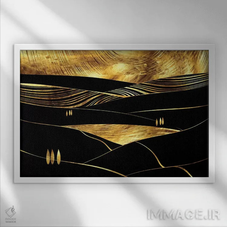 تابلو تو ایثاکای من بودهای (اشاره به جزیره یونانی) اثر دافنه هوراِو - نمای قابدار سفید