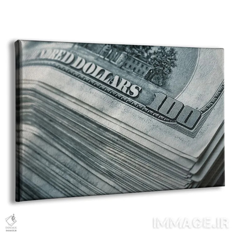 تابلو دستهای پول اثر نومدسول۱ (نام مستعار هنری) - نمای پرسپکتیو محصول