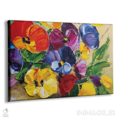 تابلو گلها اثر کولیاژنِسکا ایرینا - نمای پرسپکتیو محصول