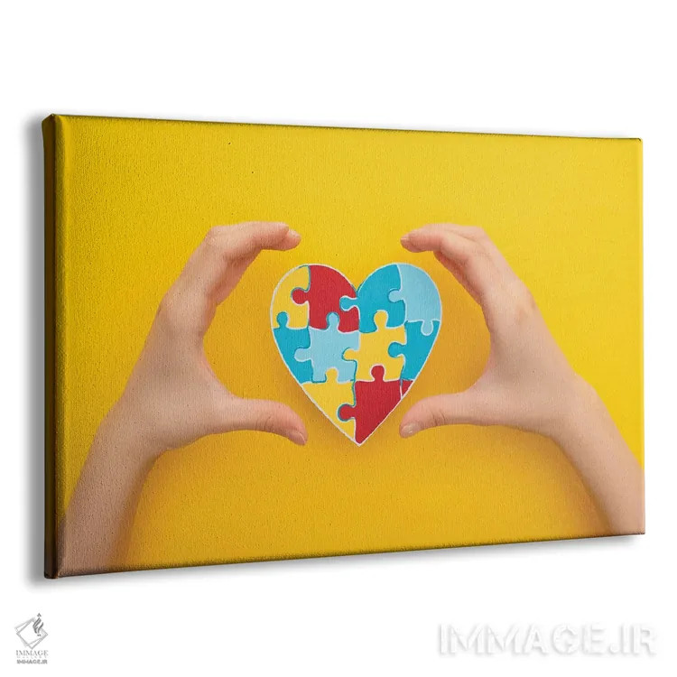 تابلو روز جهانی آگاهی از اوتیسم اثر وادیم واسنین - نمای پرسپکتیو محصول