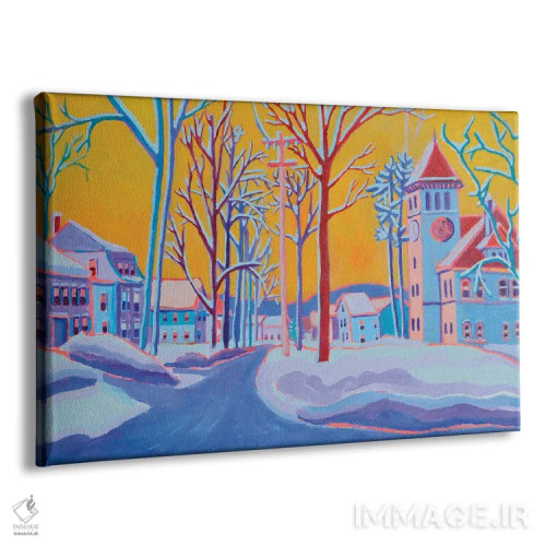 تابلو شهر طلایی اثر دبرا برتون رابینسون - نمای پرسپکتیو محصول